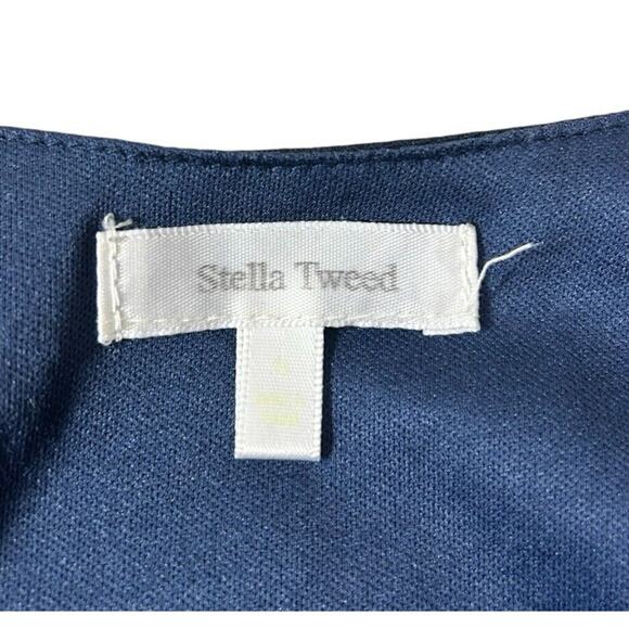 Stella Tweed Maxi Dress Sz 8 Sleeveless Chevron Colorful Lined - Picture 3 of 6